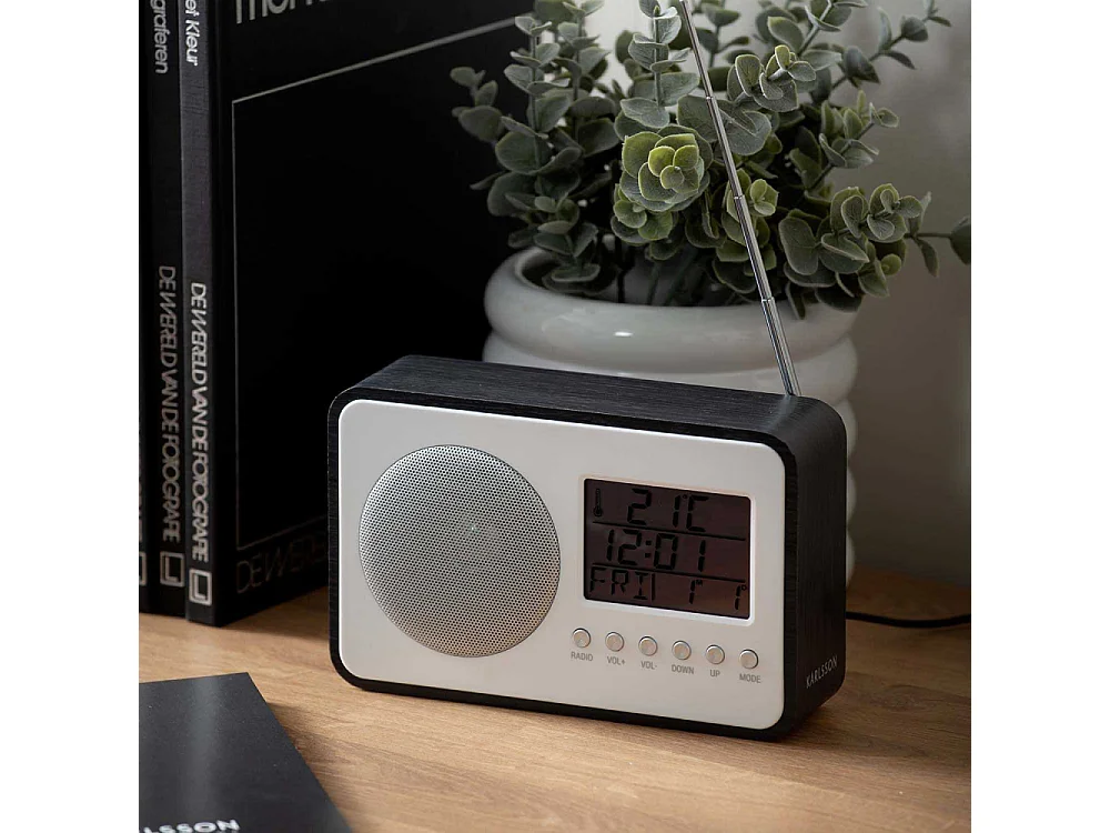 Réveil avec radio FM Retro