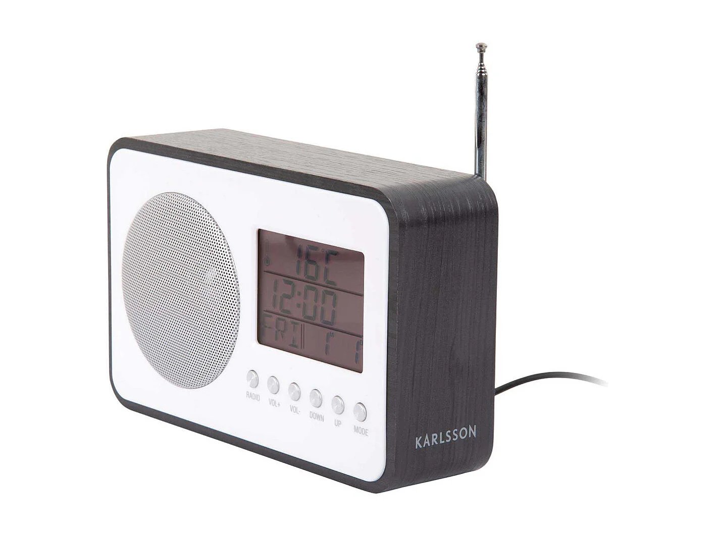 Réveil avec radio FM Retro