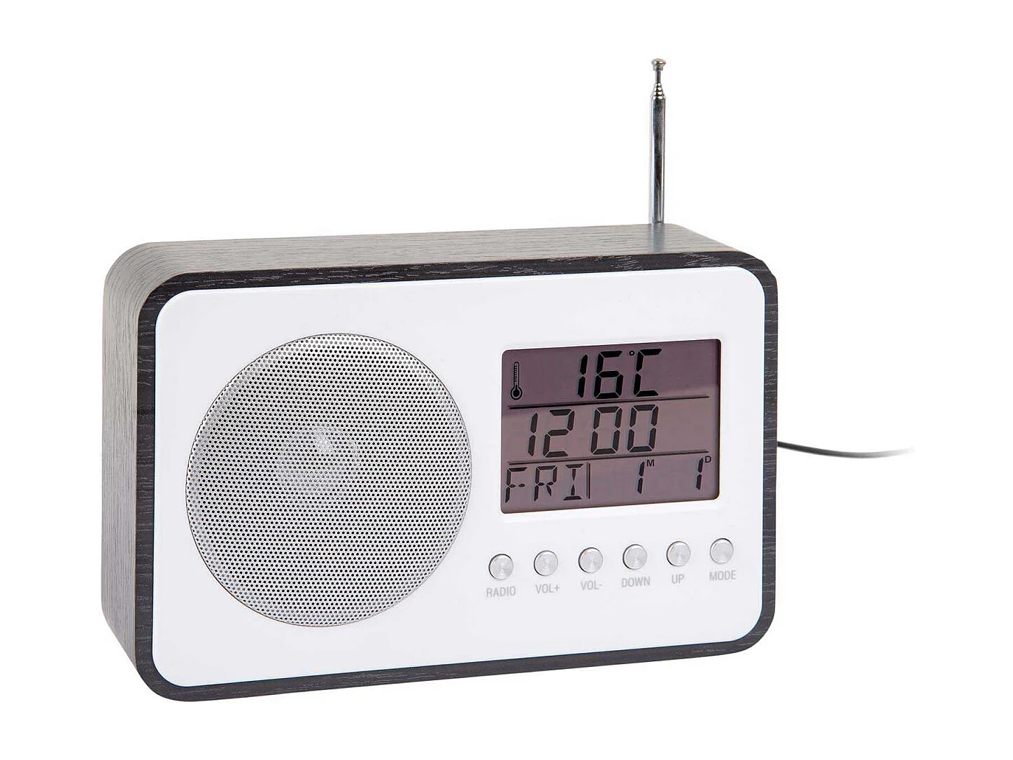 Réveil avec radio FM Retro