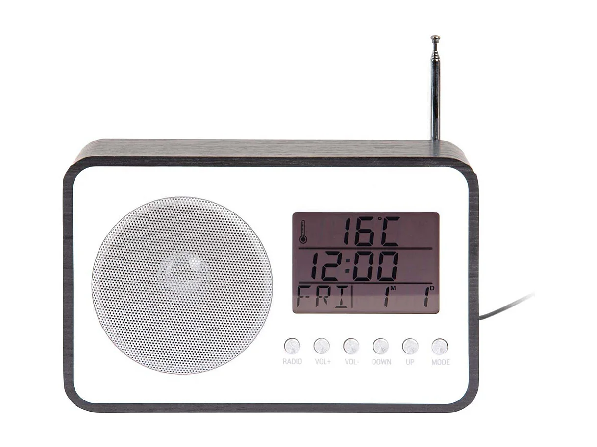 Réveil avec radio FM Retro