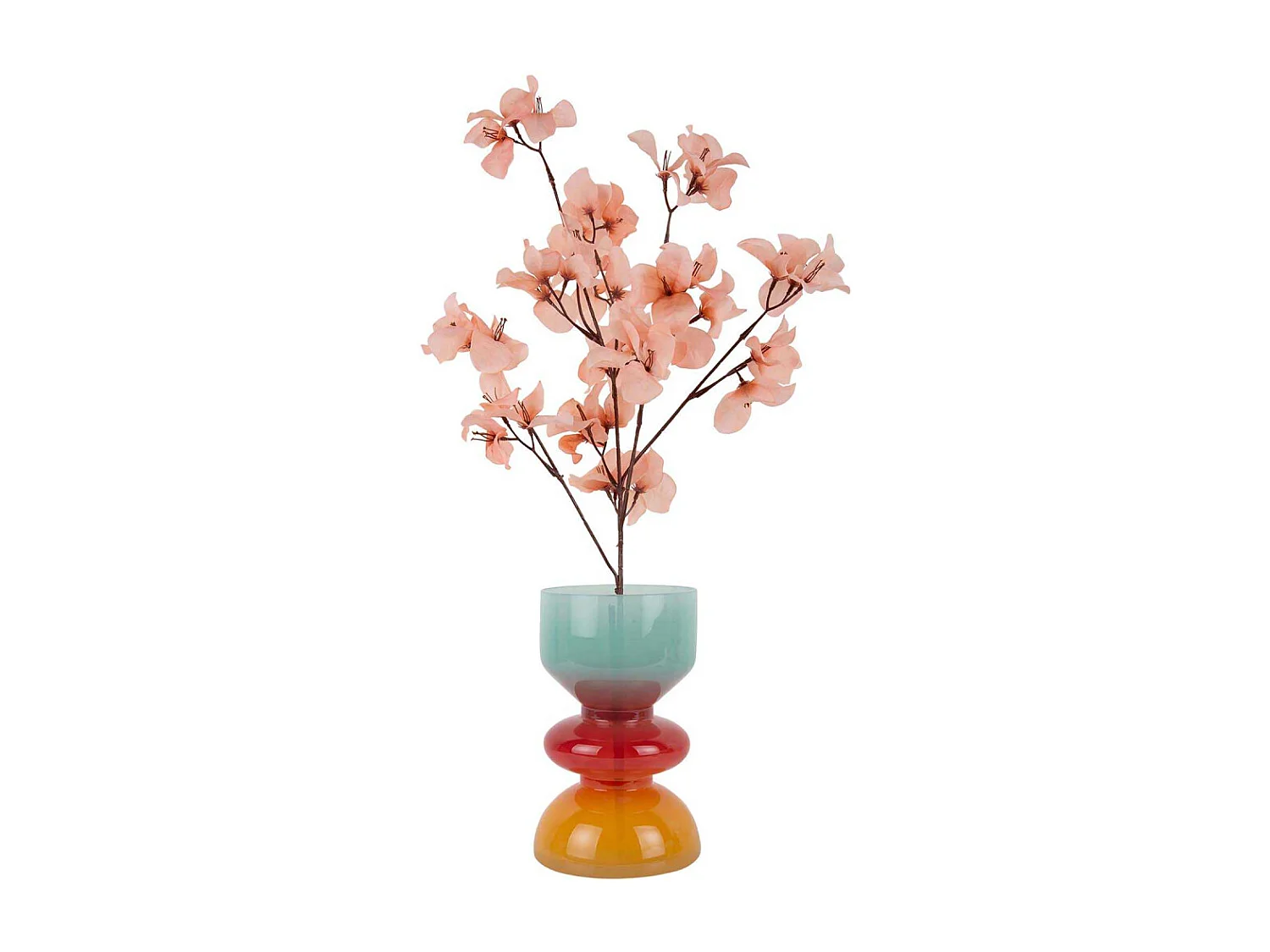 Vase en verre Summer Vibes Taille 1 : 12,5 x 20,5 cm