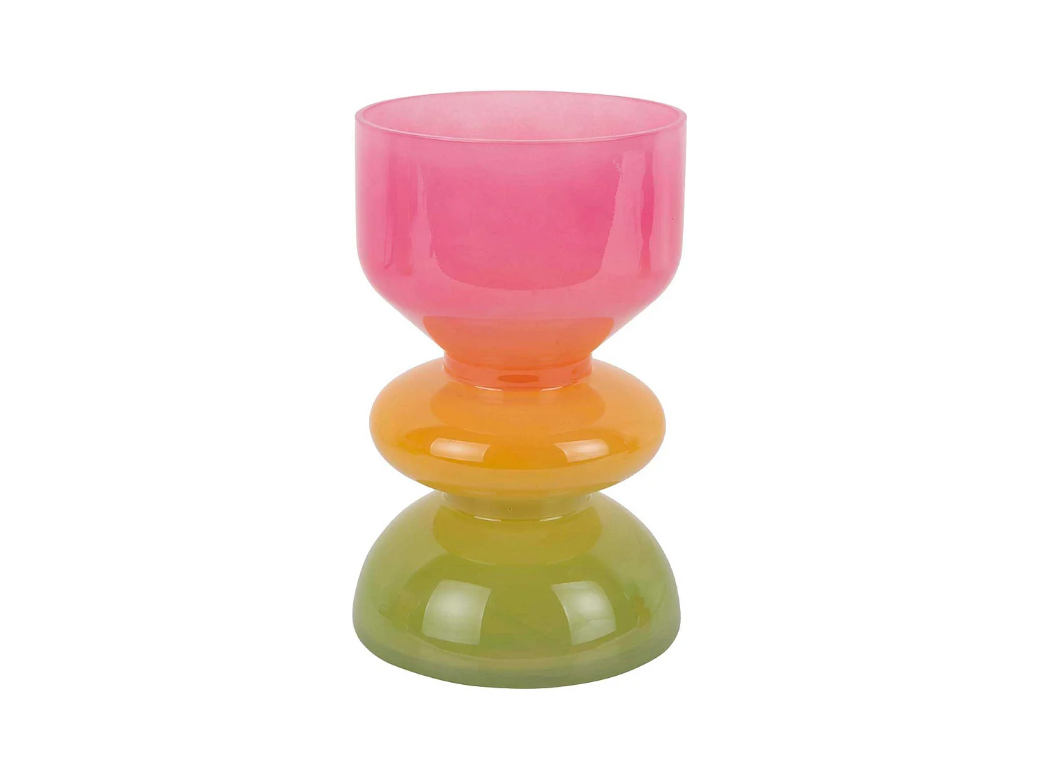 Vase en verre Funky Vibes Taille 1 : 12,5 x 20,5 cm