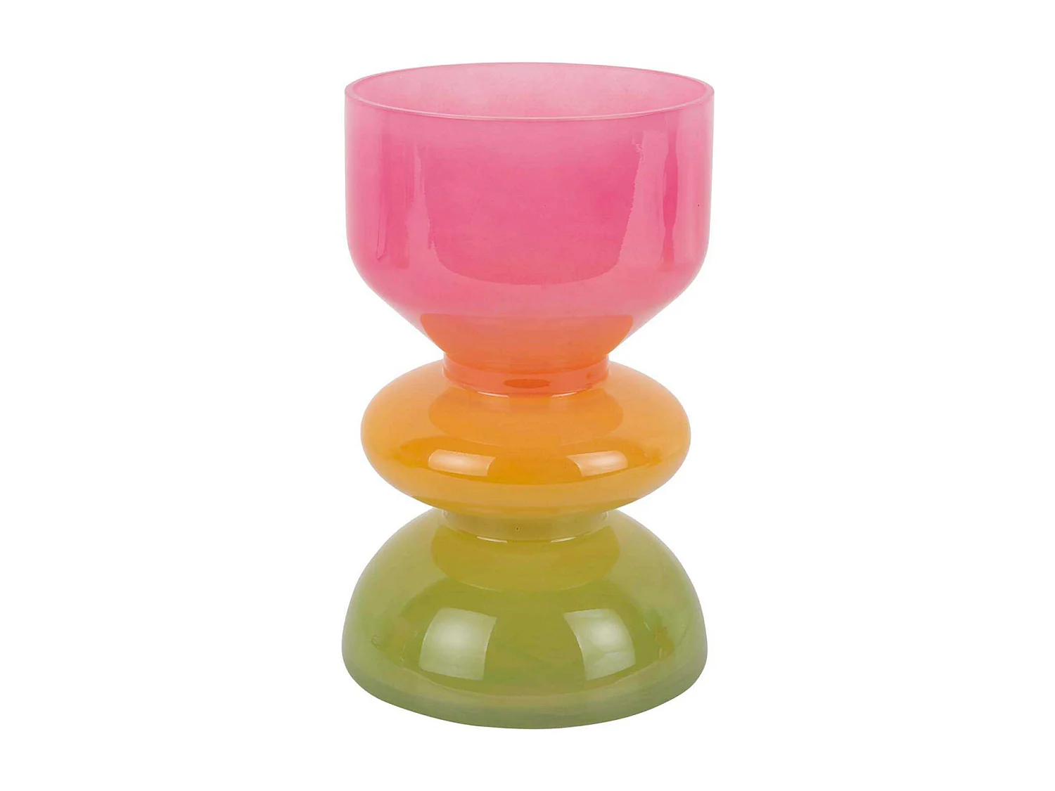 Vase en verre Funky Vibes Taille 1 : 12,5 x 20,5 cm