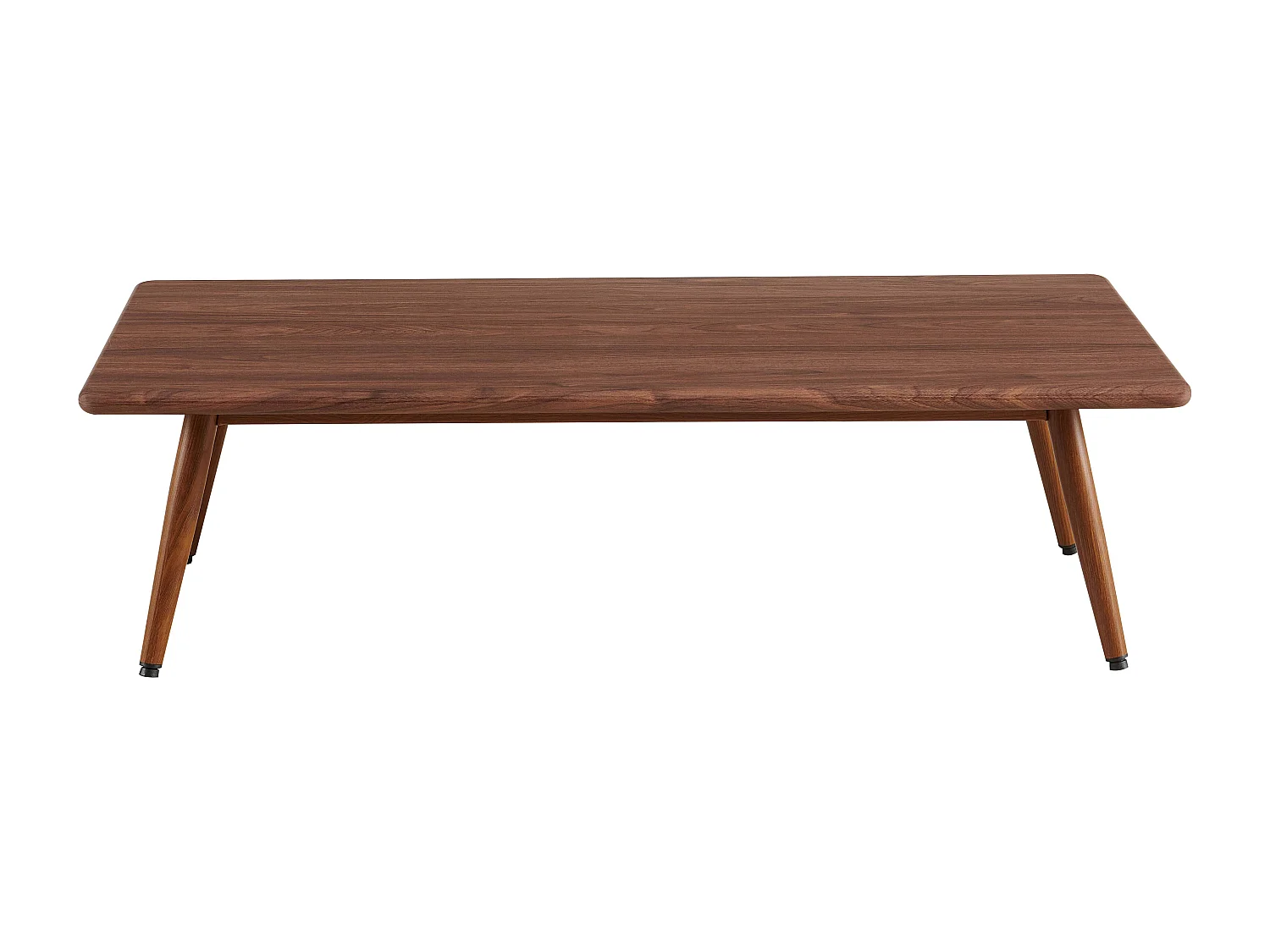 Rechthoekige salontafel van MDF-hout