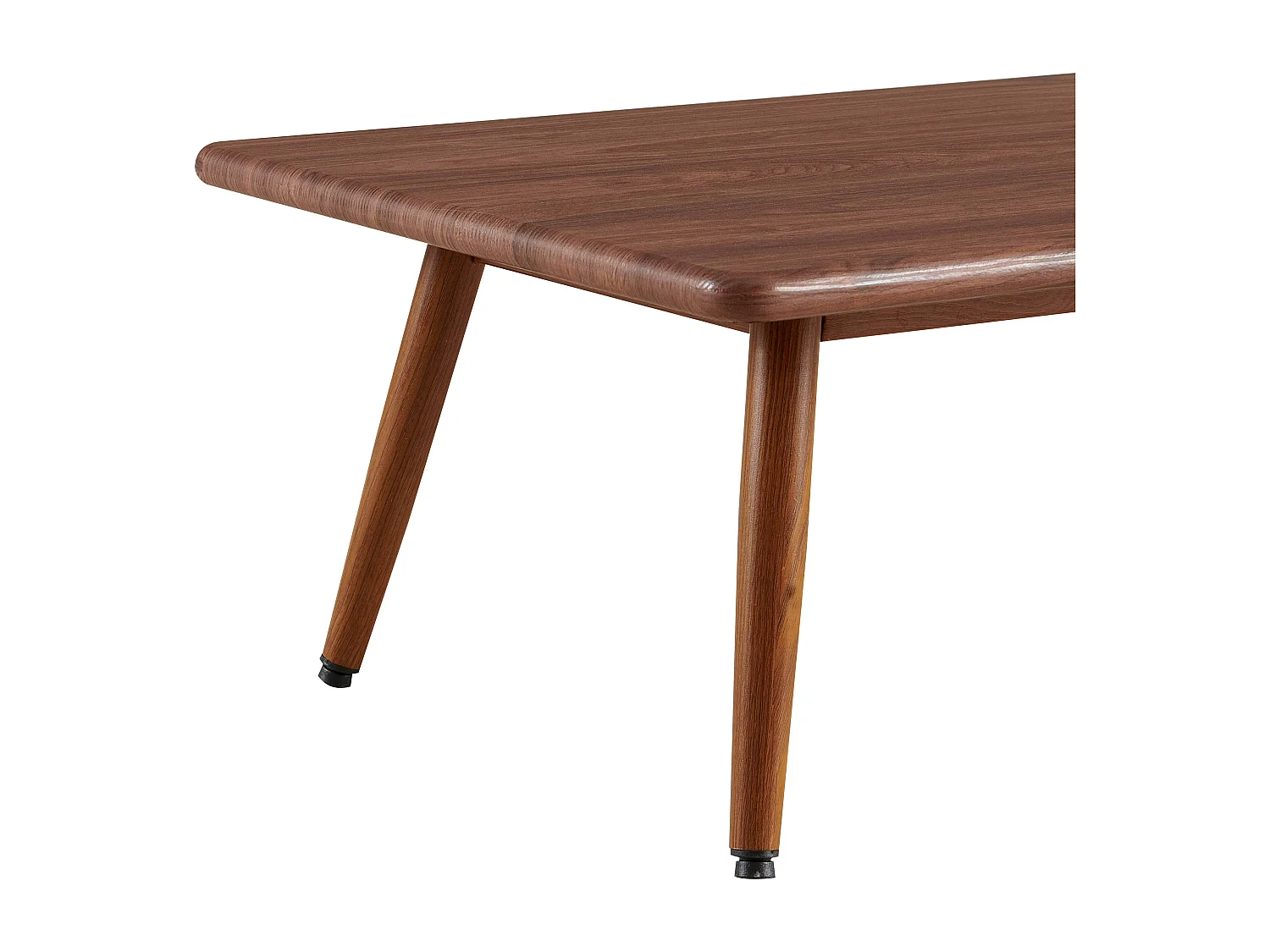 Rechthoekige salontafel van MDF-hout