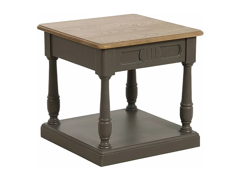 Bout de canapé Bois Marron - Manoir Interior's