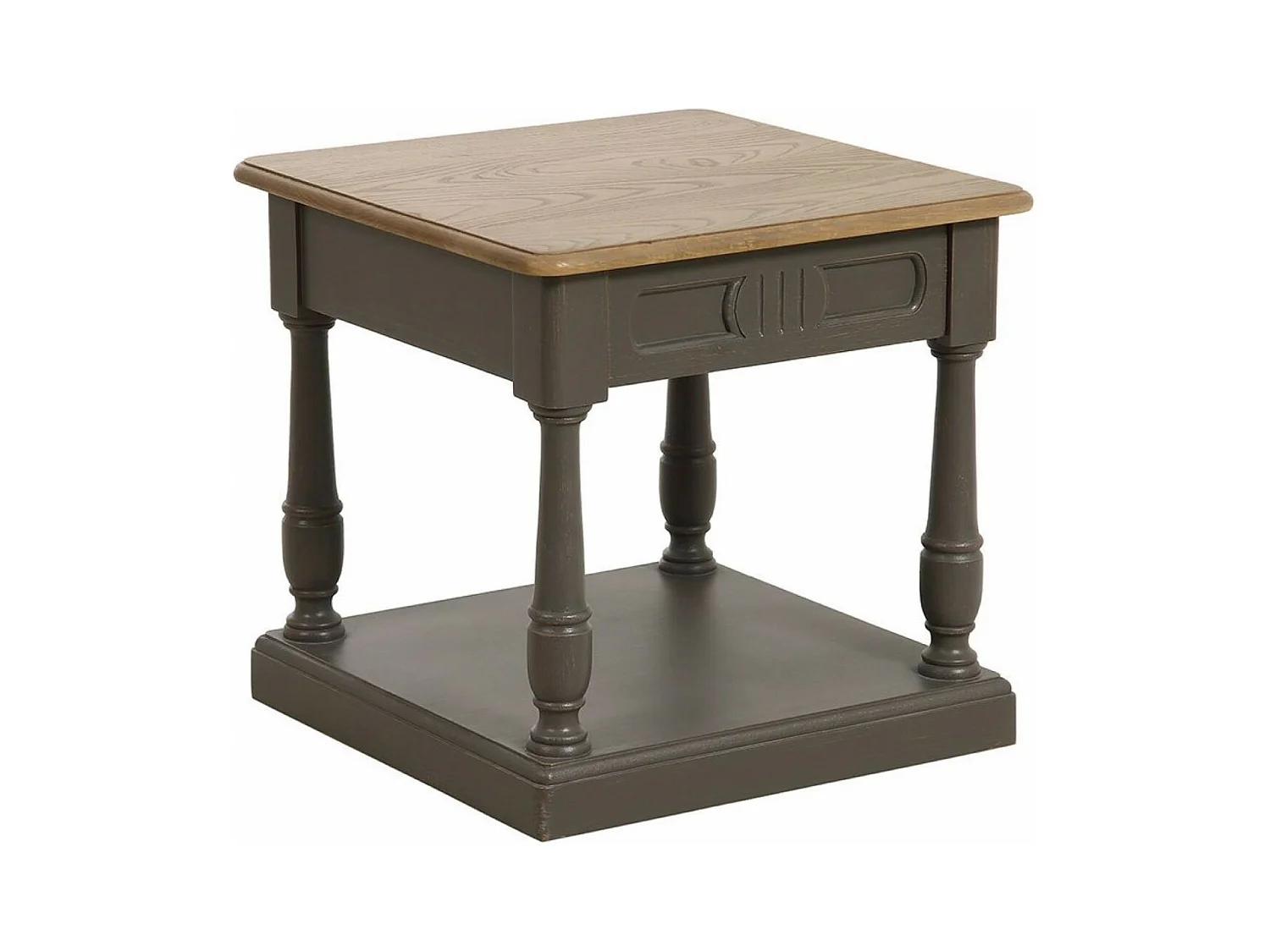 Bout de canapé Bois Marron - Manoir Interior's