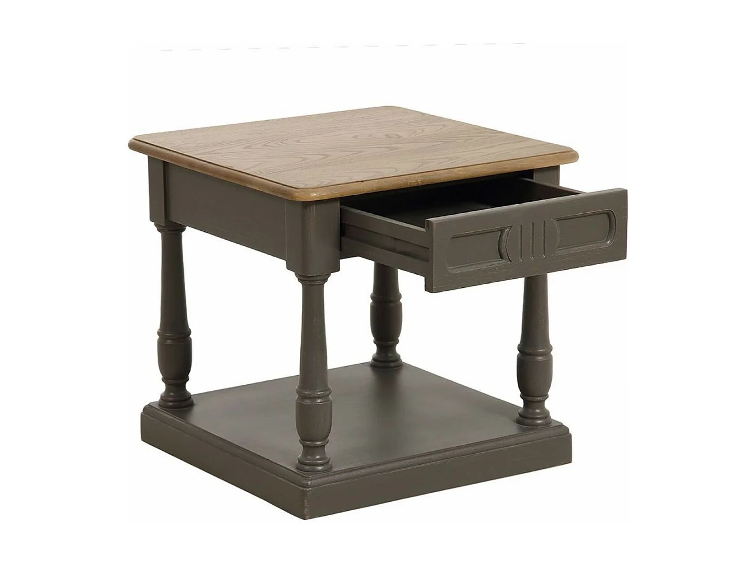 Bout de canapé Bois Marron - Manoir Interior's