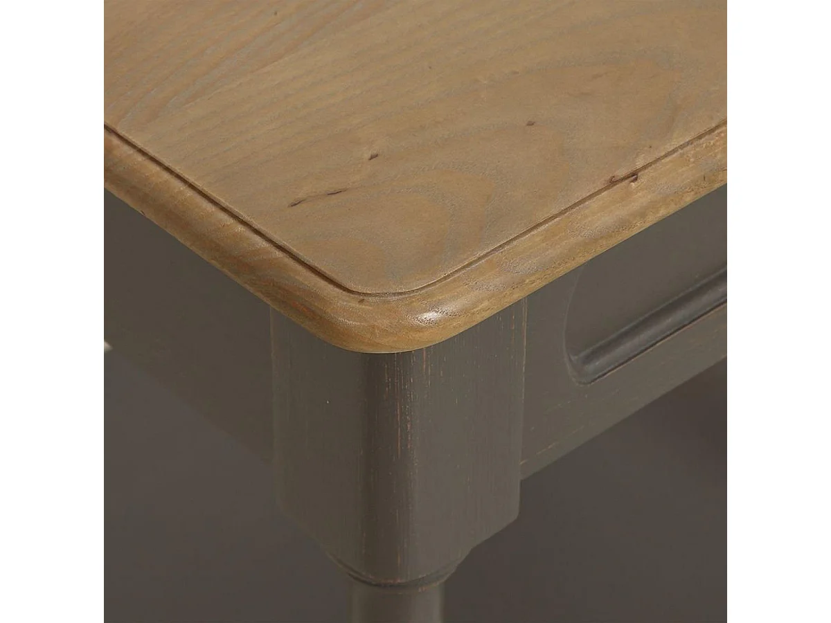 Bout de canapé Bois Marron - Manoir Interior's