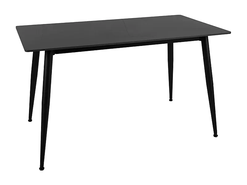 Table à manger Rion (70x130)/céramique/métal/Noir