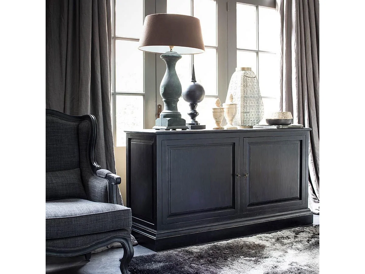 Caisson Bois Noir - Manoir Interior's