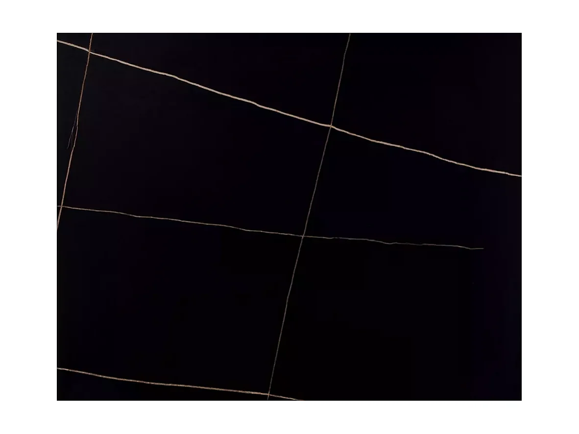 Table à manger Rion (90x160)/céramique/métal/Noir