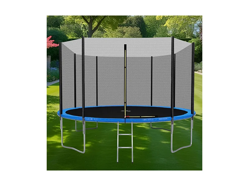 Trampoline pour enfant Jump4Fun Deluxe filet extérieur -12FT (366 cm)