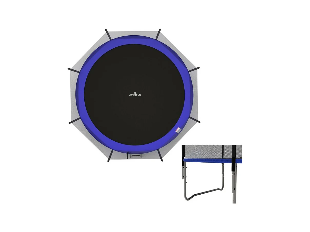 Trampoline pour enfant Jump4Fun Deluxe filet extérieur -12FT (366 cm)
