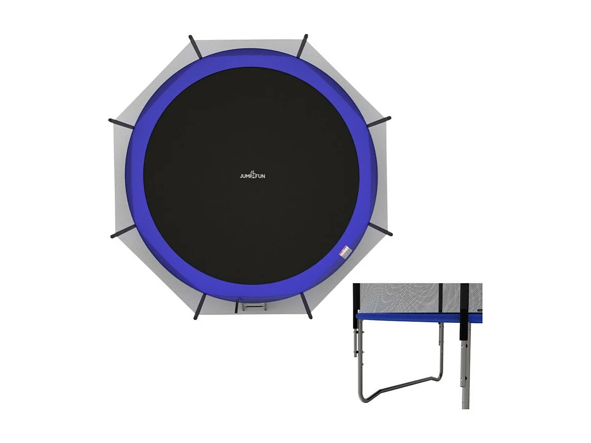 Trampoline pour enfant Jump4Fun Deluxe filet extérieur -12FT (366 cm)
