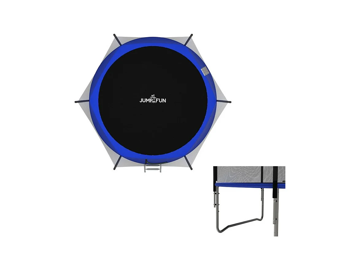 Trampoline pour enfant Jump4Fun Deluxe filet extérieur -8FT (244 cm)