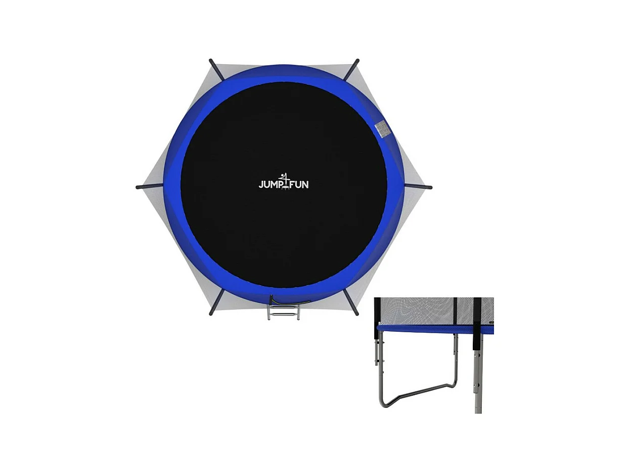 Trampoline pour enfant Jump4Fun Deluxe filet extérieur -10FT (305 cm)