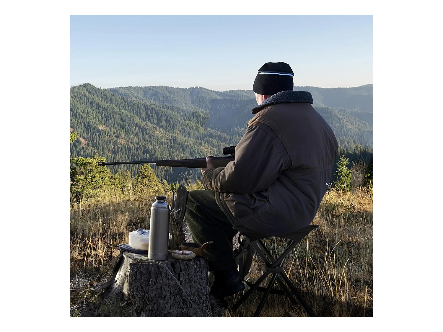 Set van 2 klapkrukken, campingkruk, driepootkruk, draagbare campingkruk, belastbaar tot 150 kg, viskruk voor kamperen, wandelen, jagen, vissen, reizen