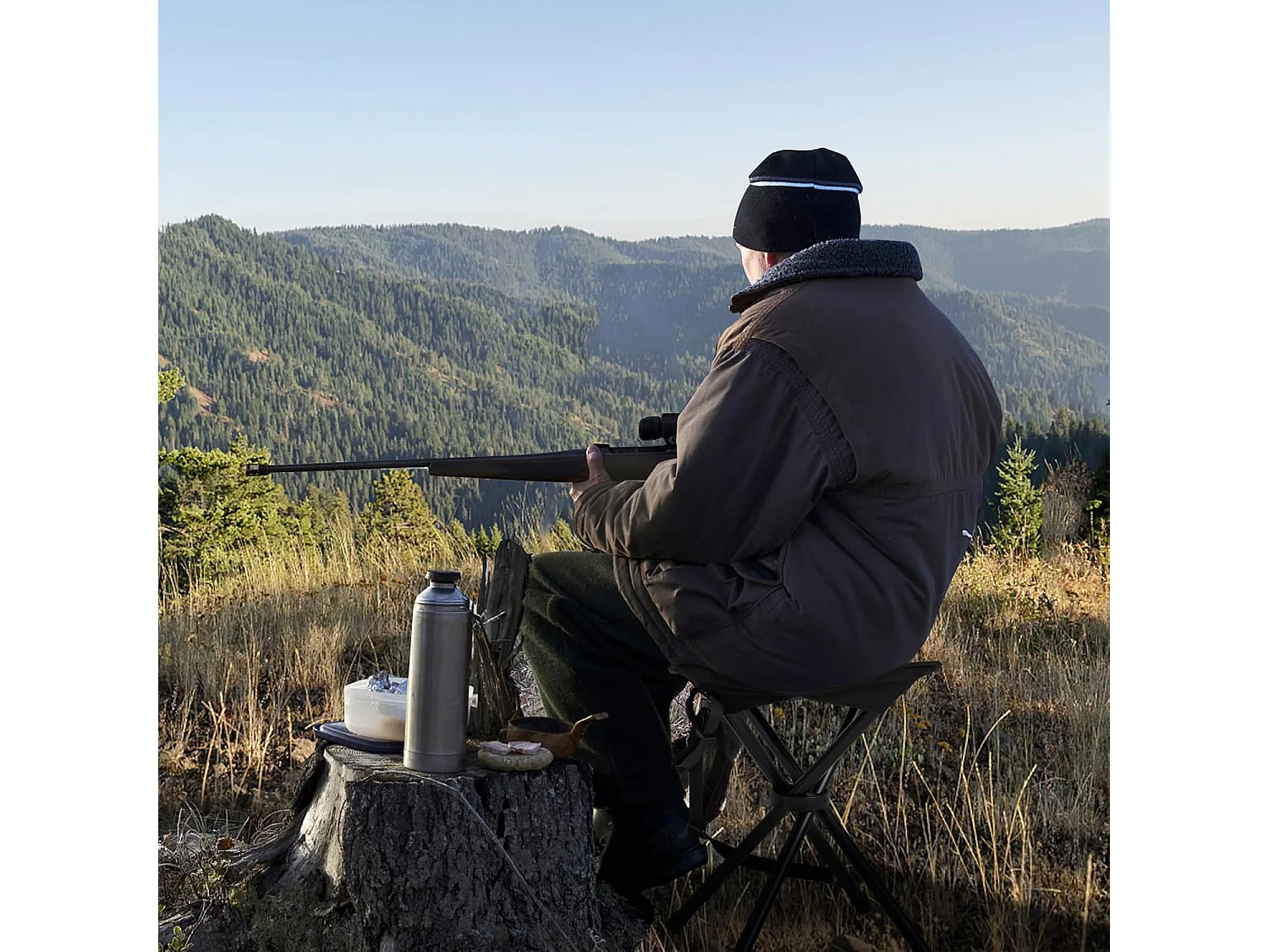 Set van 2 klapkrukken, campingkruk, driepootkruk, draagbare campingkruk, belastbaar tot 150 kg, viskruk voor kamperen, wandelen, jagen, vissen, reizen