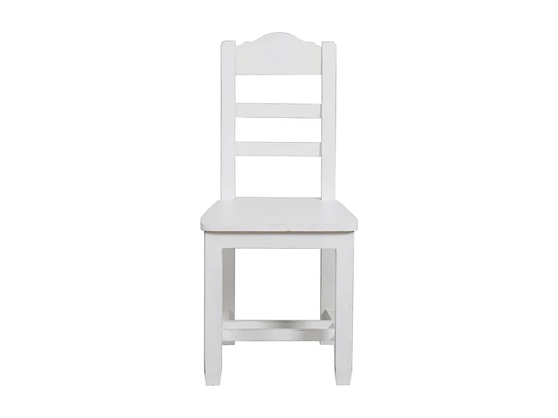 Lot de 2 chaises Bois Blanc - Brocante Interior's