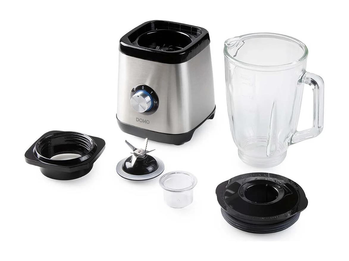 Domo Blender 1.5l 1000w gris métallisé - DO1133BL