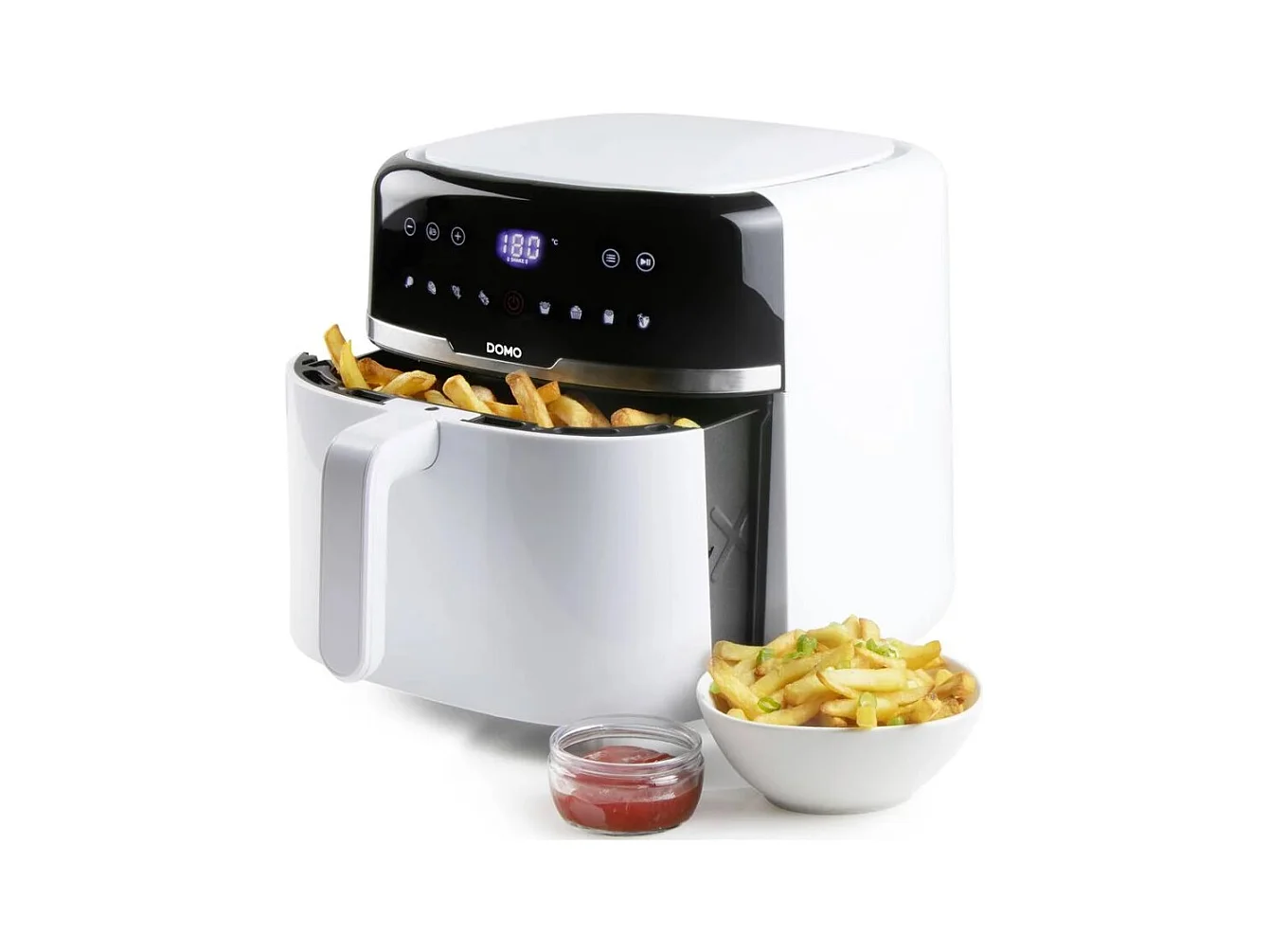 Domo Friteuse sans huile 8l 1800w blanc - DO1148FR