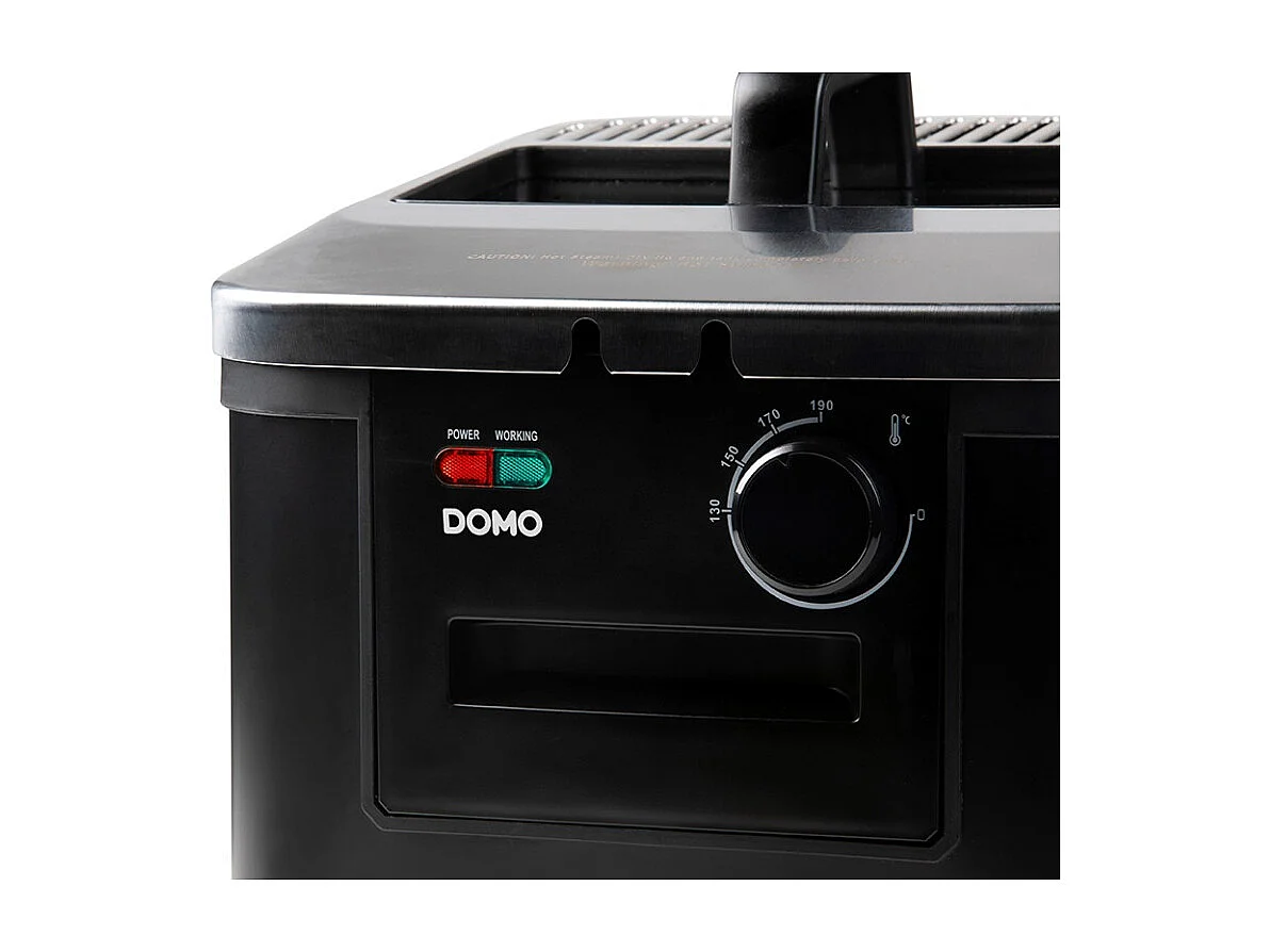Domo Friteuse 4l 2000w noir - DO545FR