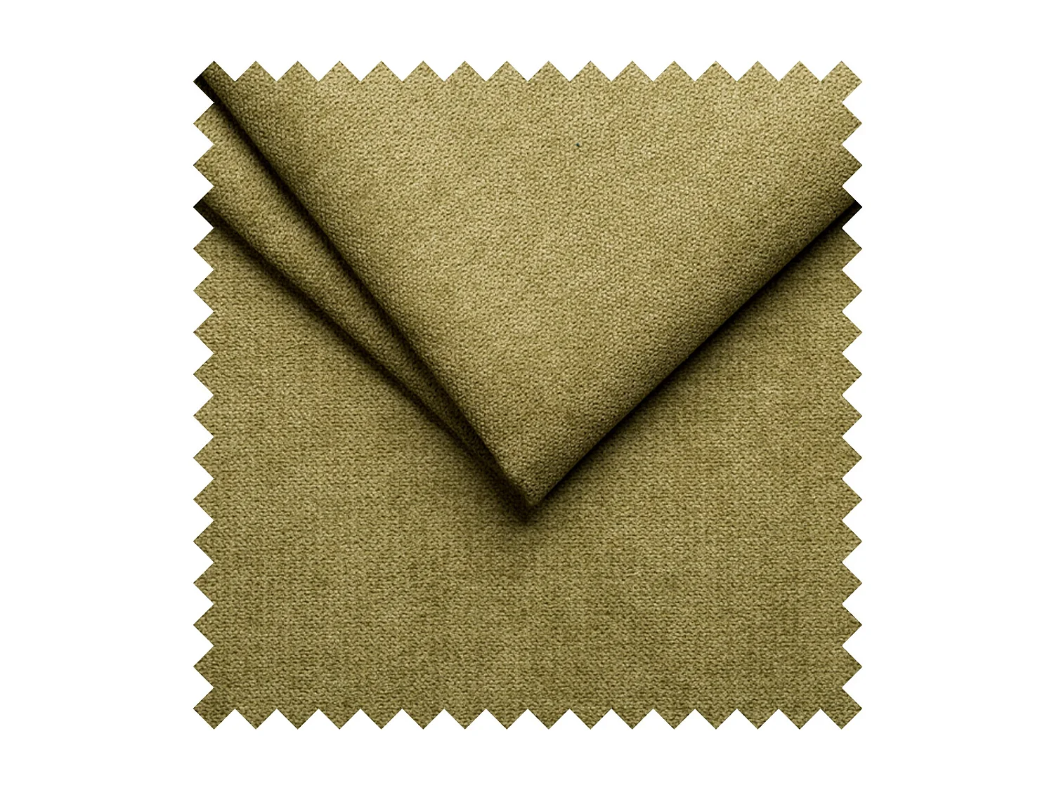Lit continental avec surmatelas - 200x200 cm - chenille olive foncé - SALIANO