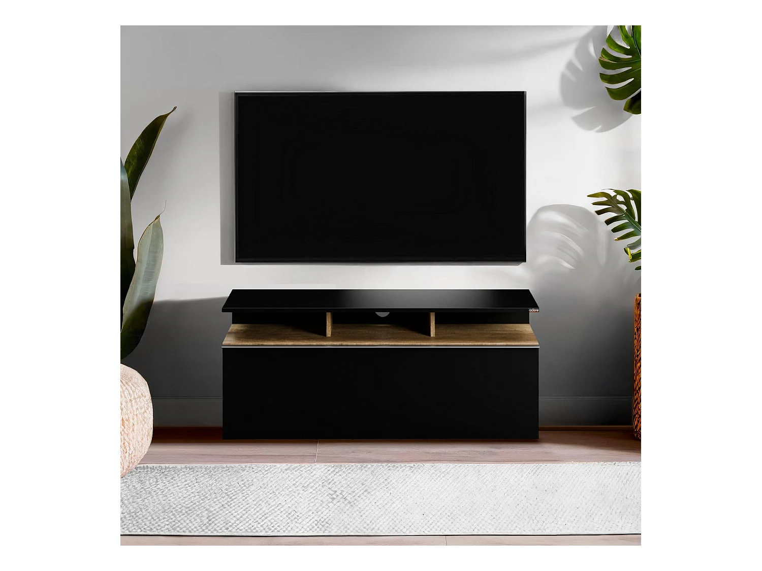 Meuble TV en aggloméré Titan