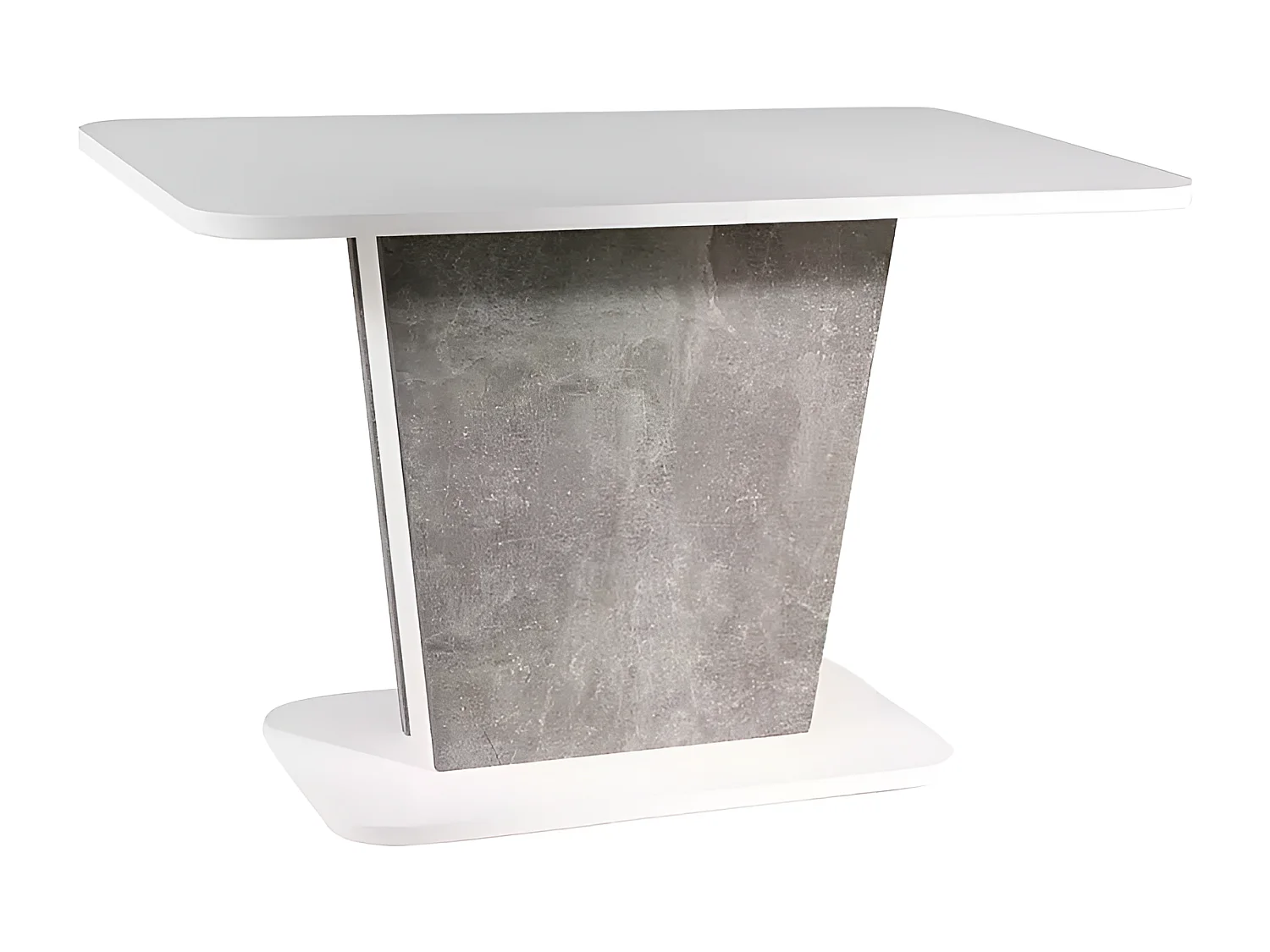 Tavolo da pranzo Calypso/Allungabile/Materiale legno/Bianco&Grigio