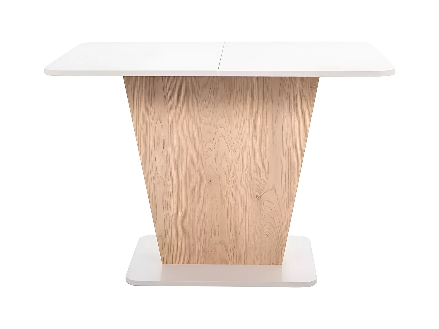 Esstisch Calypso/Erweiterbar/Holzwerkstoff/Weiss&Braun