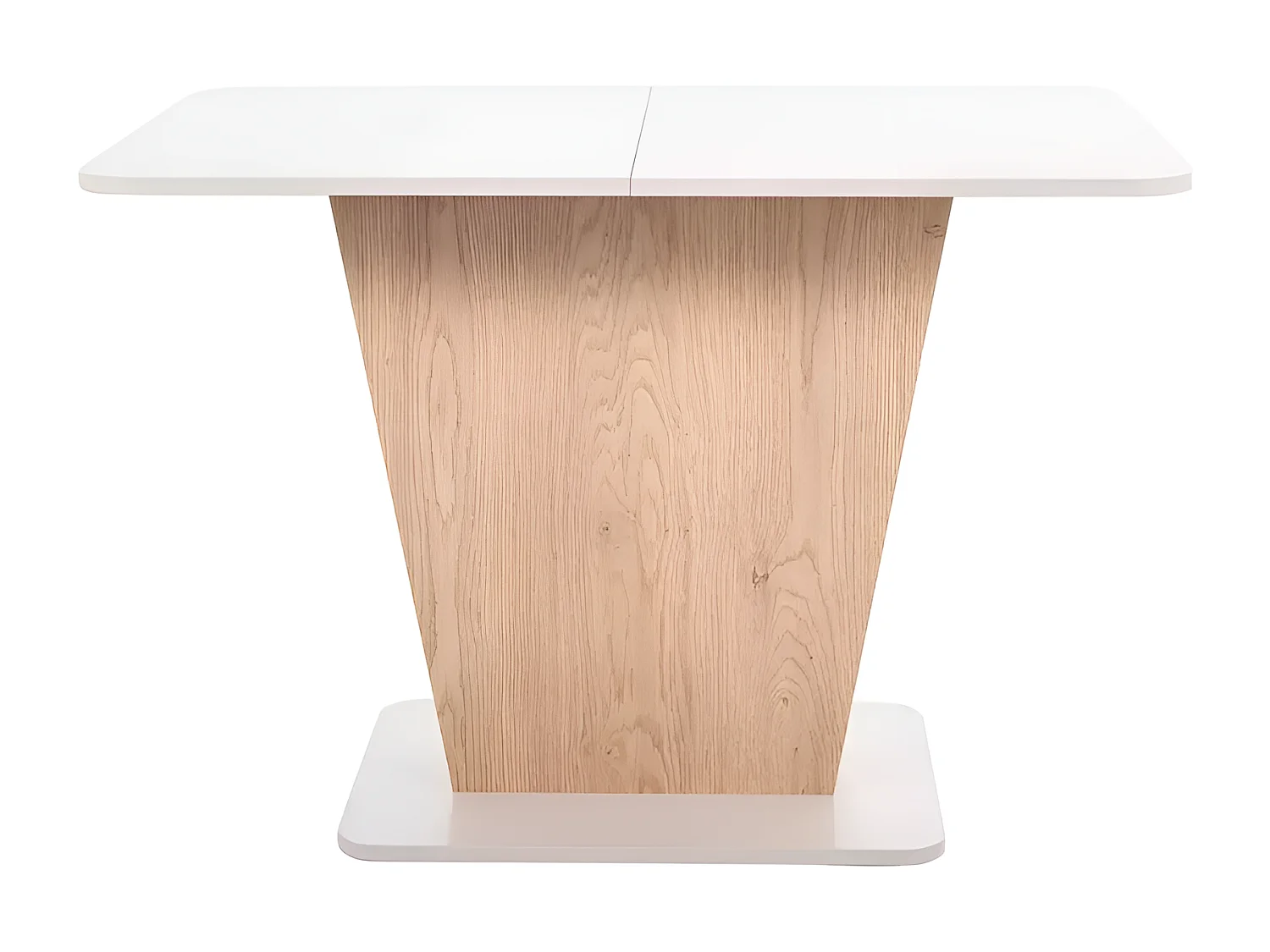 Esstisch Calypso/Erweiterbar/Holzwerkstoff/Weiss&Braun