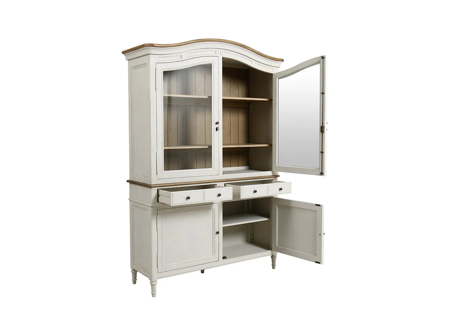 Buffet Bois Blanc - Manoir Interior's