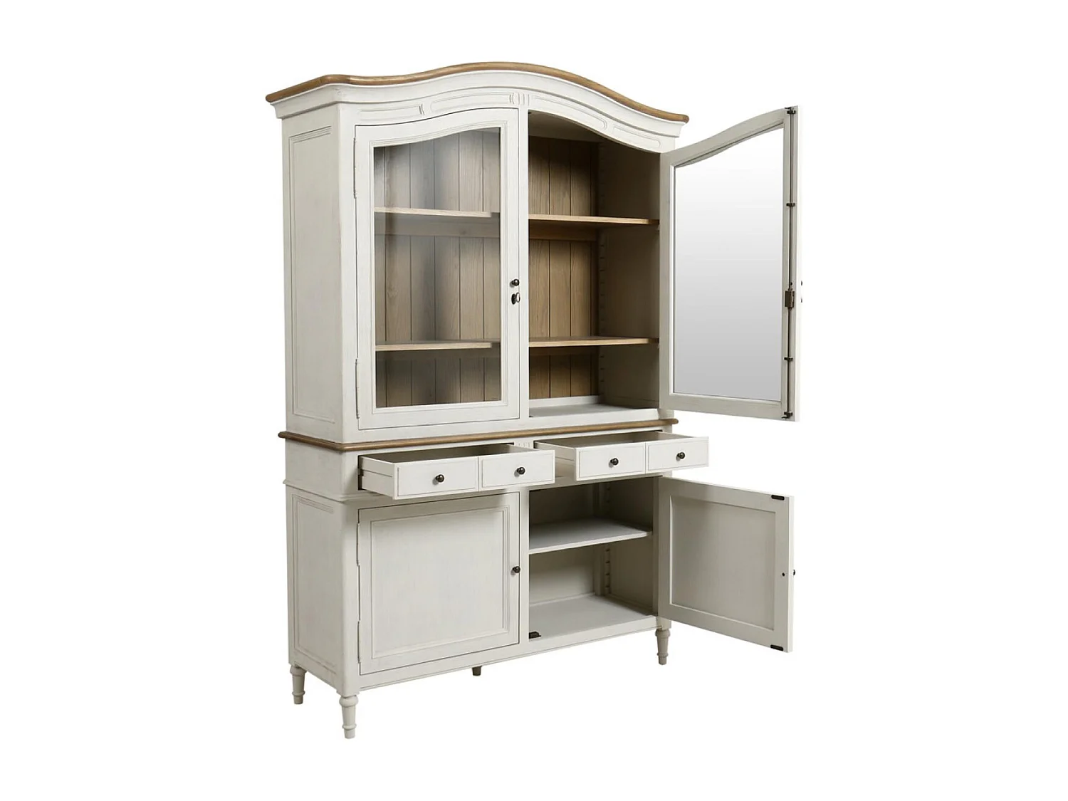 Buffet Bois Blanc - Manoir Interior's