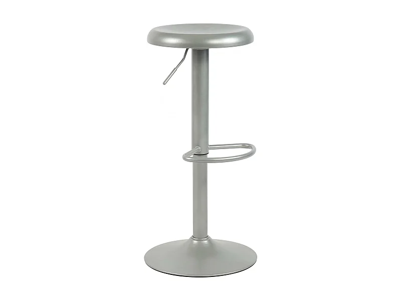 Tabouret de bar - Métal & Chrome - Argent - Williston