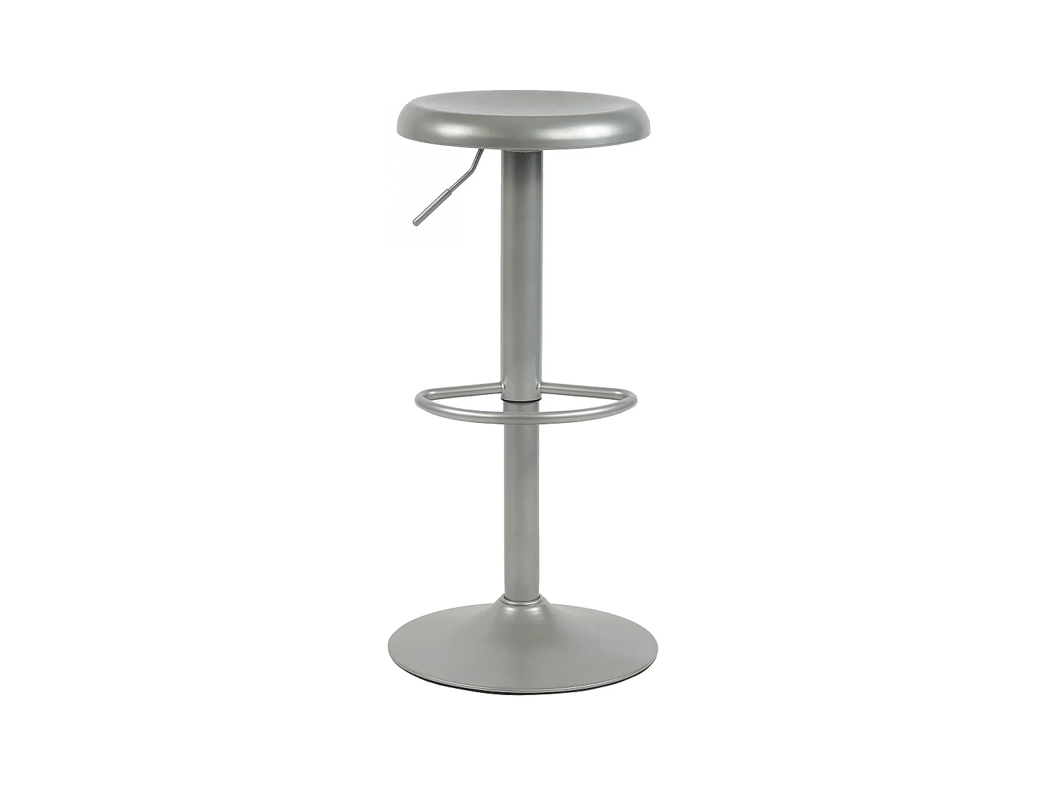 Tabouret de bar - Métal & Chrome - Argent - Williston