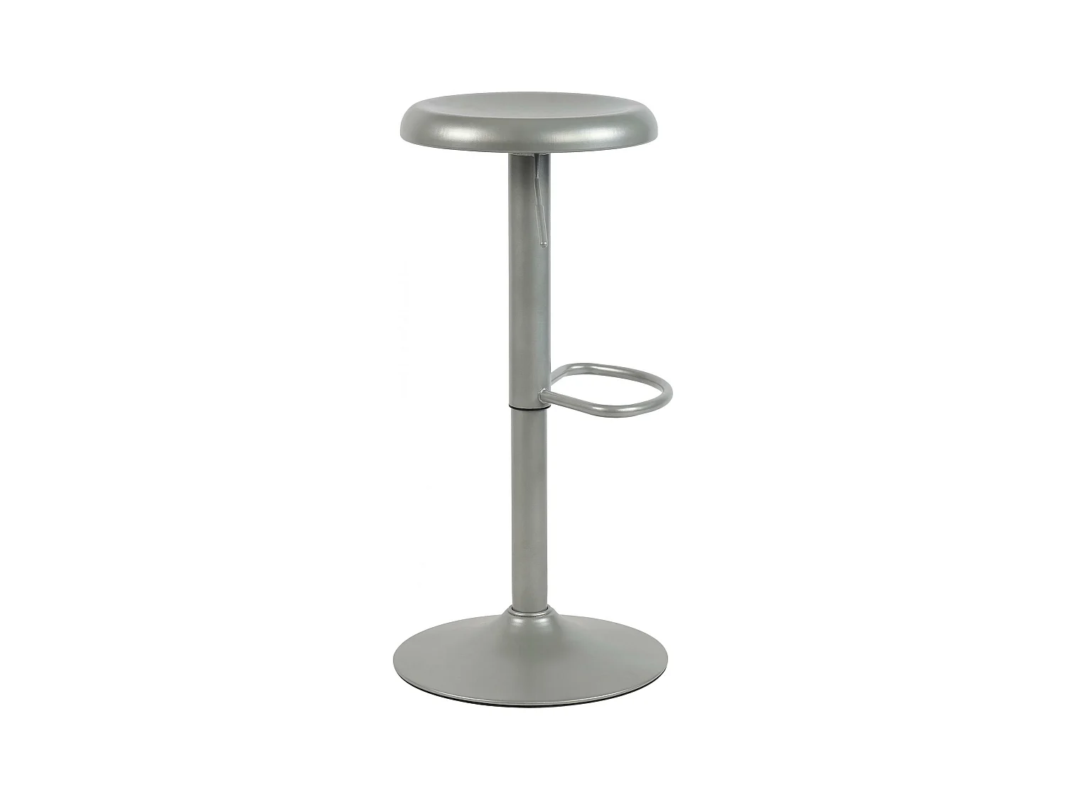 Tabouret de bar - Métal & Chrome - Argent - Williston