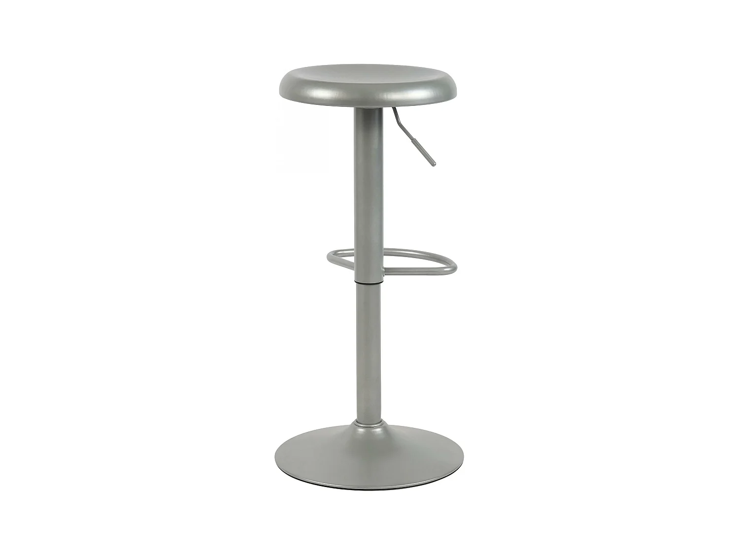Tabouret de bar - Métal & Chrome - Argent - Williston