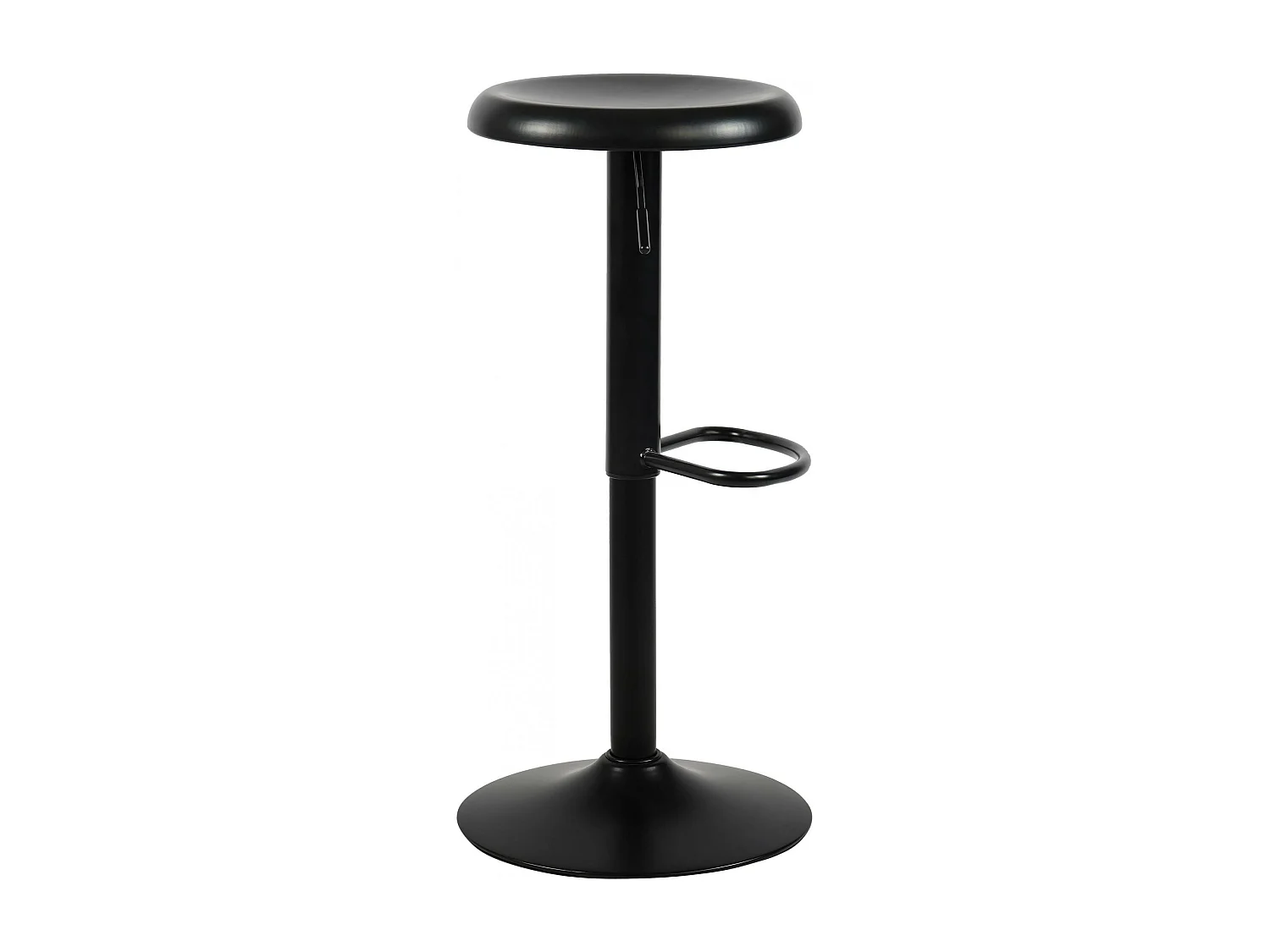 Tabouret de bar - Métal & Chrome - Noir - Williston