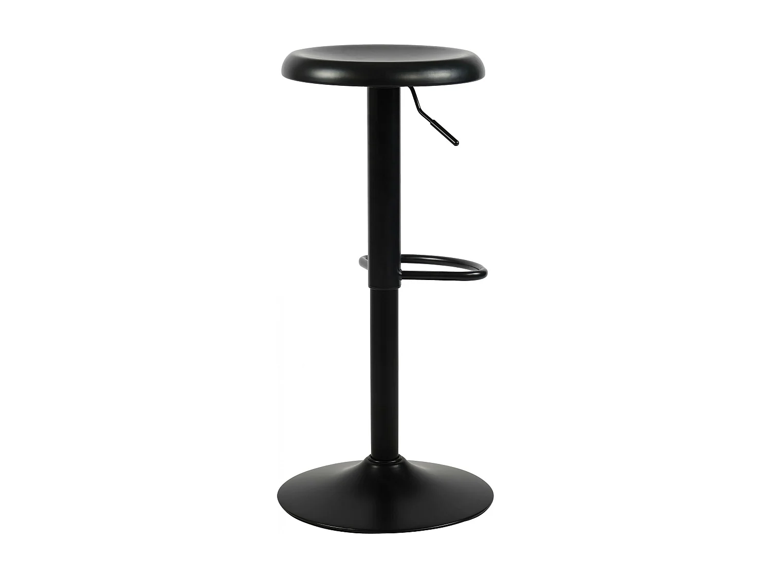 Tabouret de bar - Métal & Chrome - Noir - Williston