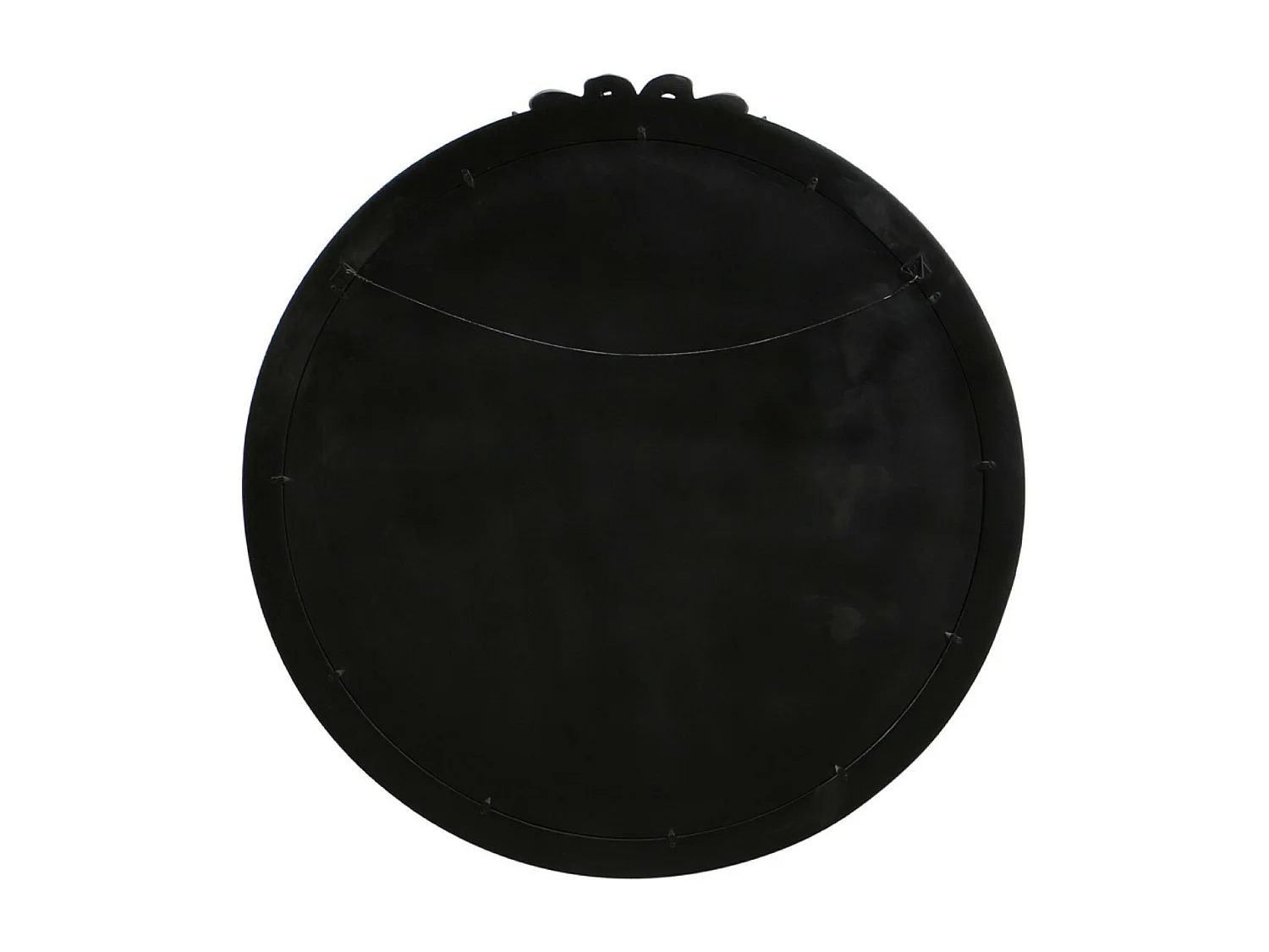 Miroir rond louis xv MDF Blanc - Les Miroirs D'Interior'S Interior's