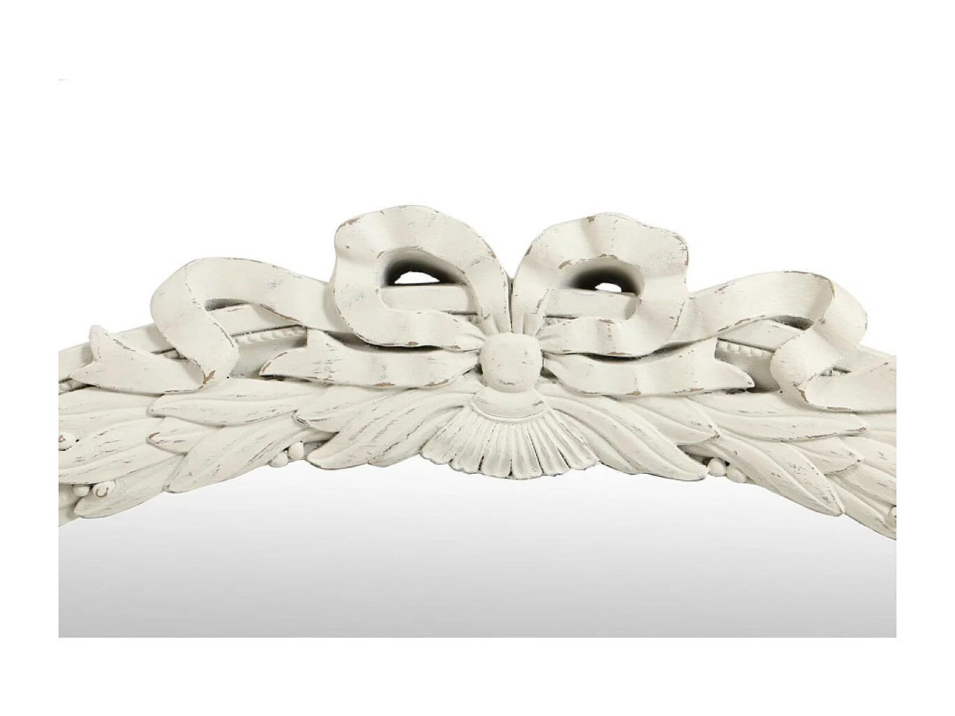 Miroir rond louis xv MDF Blanc - Les Miroirs D'Interior'S Interior's