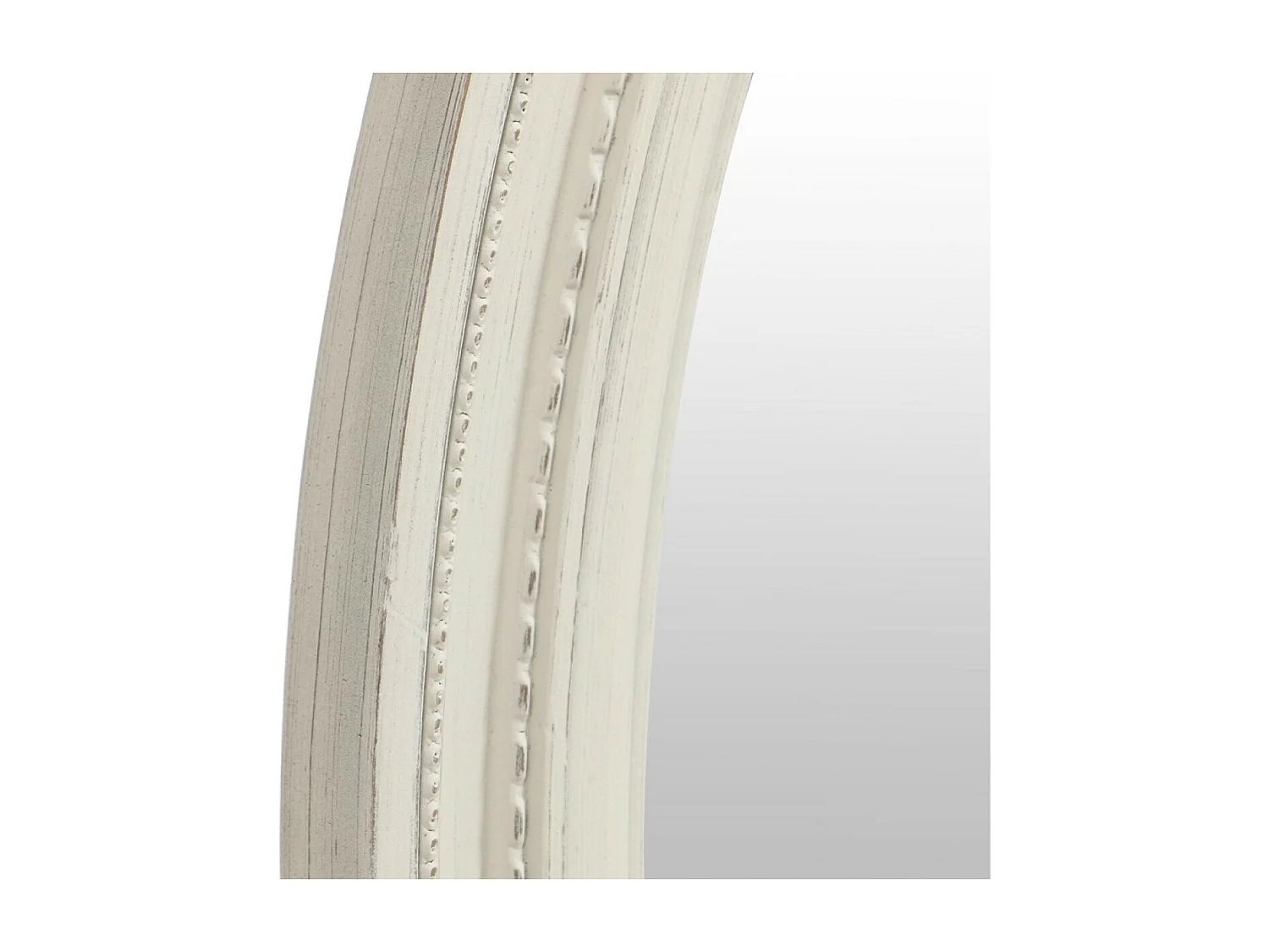 Miroir rond louis xv MDF Blanc - Les Miroirs D'Interior'S Interior's