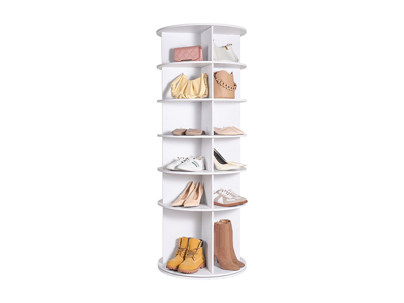 tectake Schoenenrek Wolverhampton 75,5x30,5x69,5cm | Leen Bakker