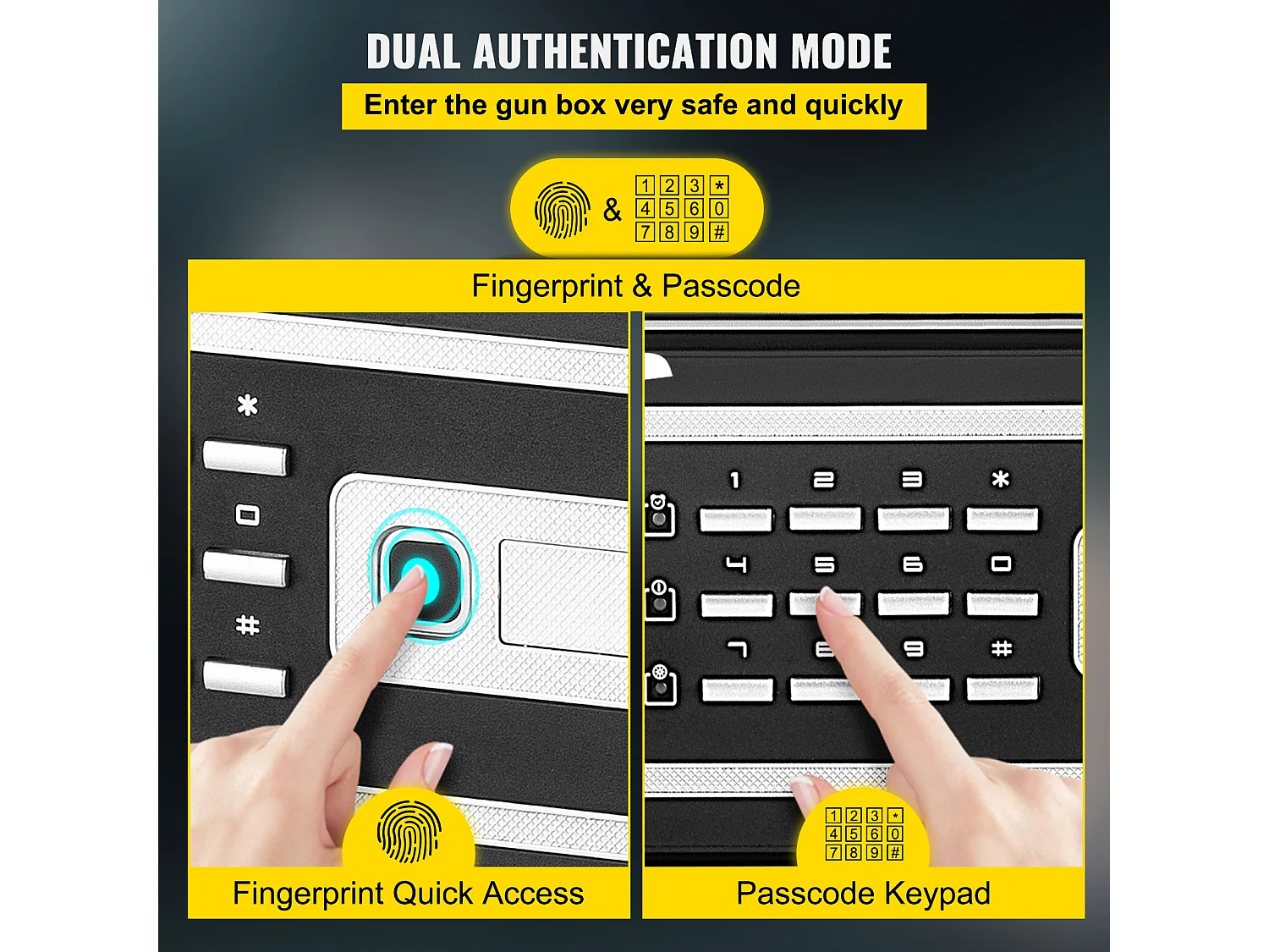Coffre-Fort SucceBuy, Serrure Numérique de 22.7L Cubes, Serrure à Clé pour la Sécurité de la Maison et du Bureau
