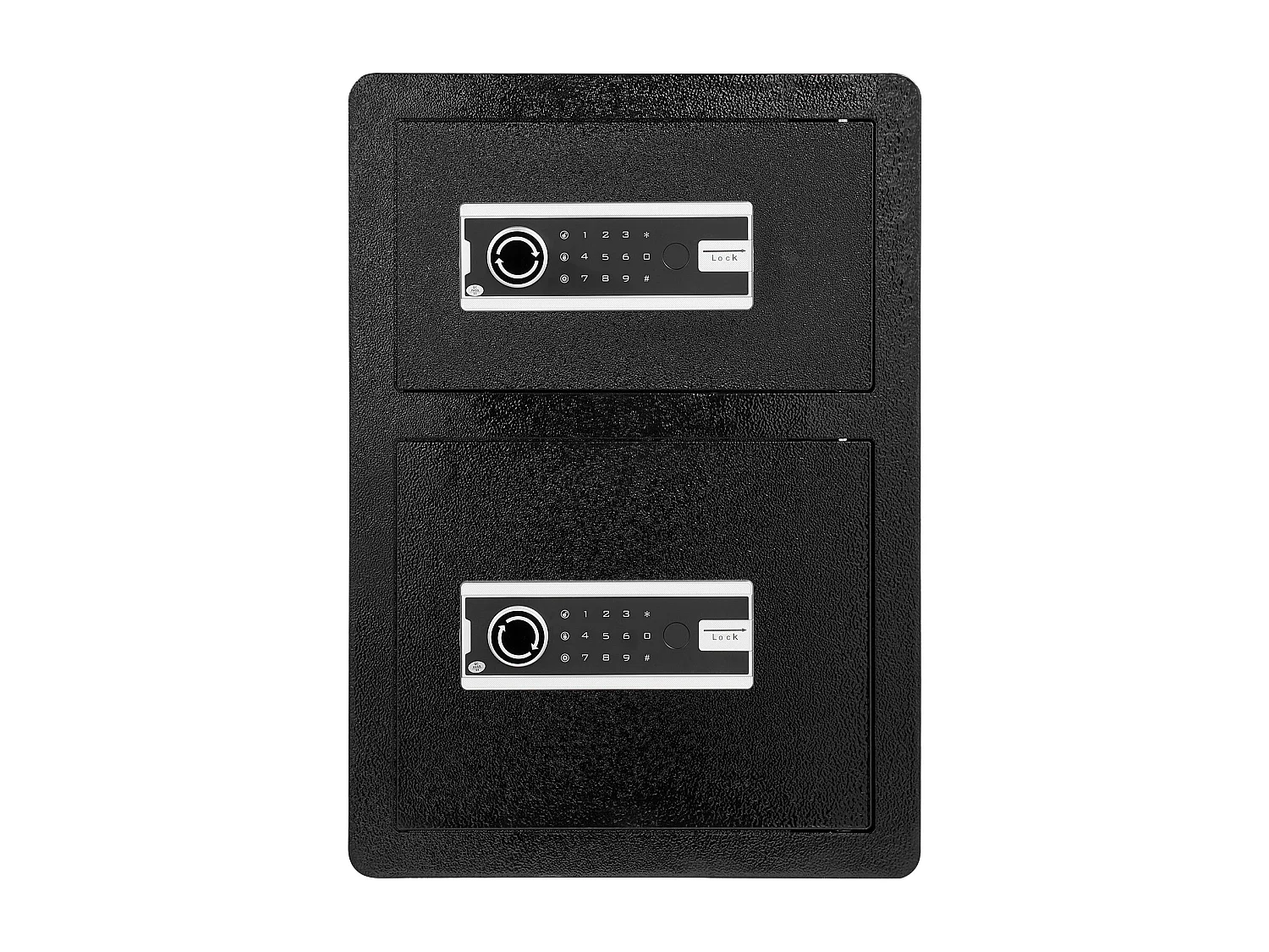 3,5 Stóp Sześciennych Sejf z Podwójnymi Drzwiami i Blokadą Hasła SucceBuy, Czarna Torba Ognioodporna