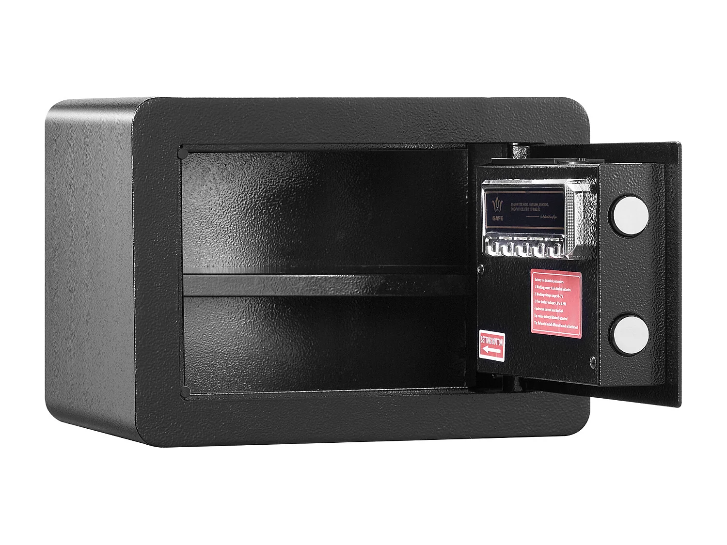 0,5 Kubieke Voet Stalen Geldkluis SucceBuy, Goud, 13,8 x 9,8 x 9,8 inch