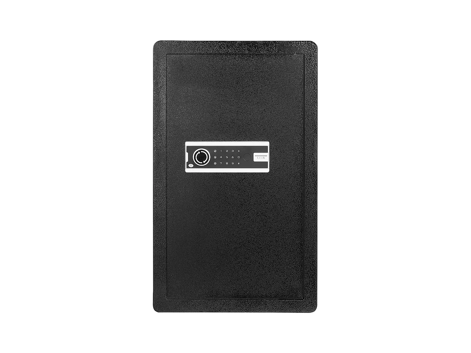 Coffre-Fort SucceBuy Coffre-Fort à Porte Simple de 113 L avec Serrure à Clé et Armoire à Mot de Passe, Noir