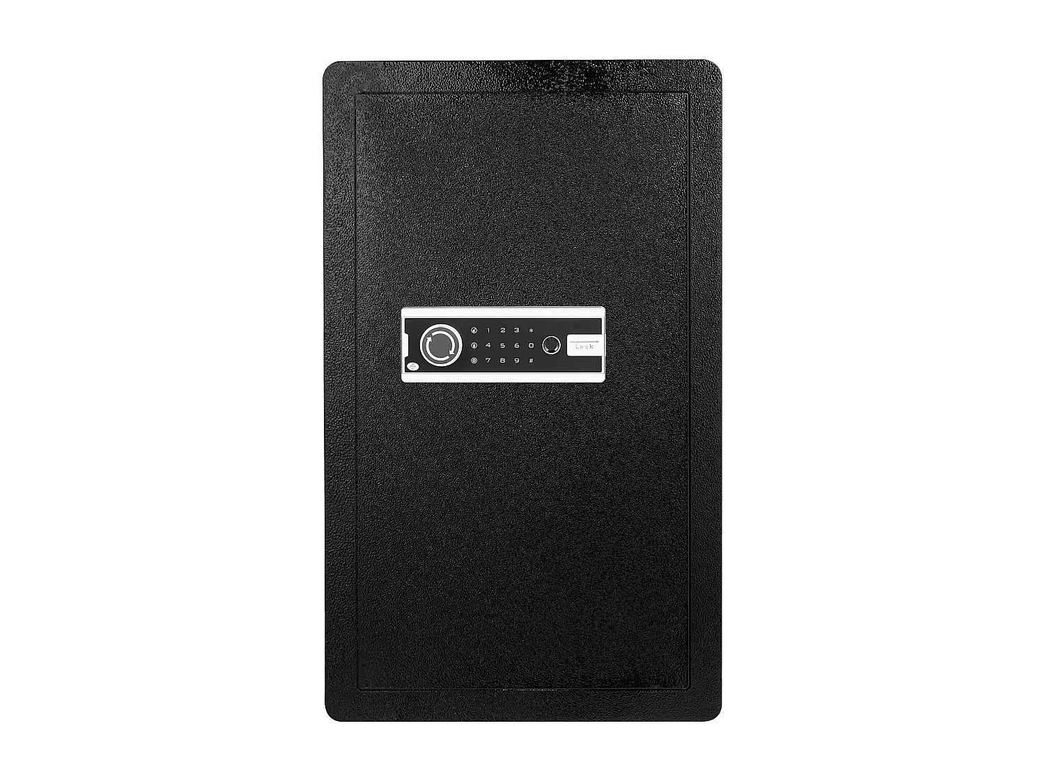 4,0 cu. ft. Enkele deurkluis met sleutel SucceBuy, wachtwoord en vingerafdrukslot, zwart