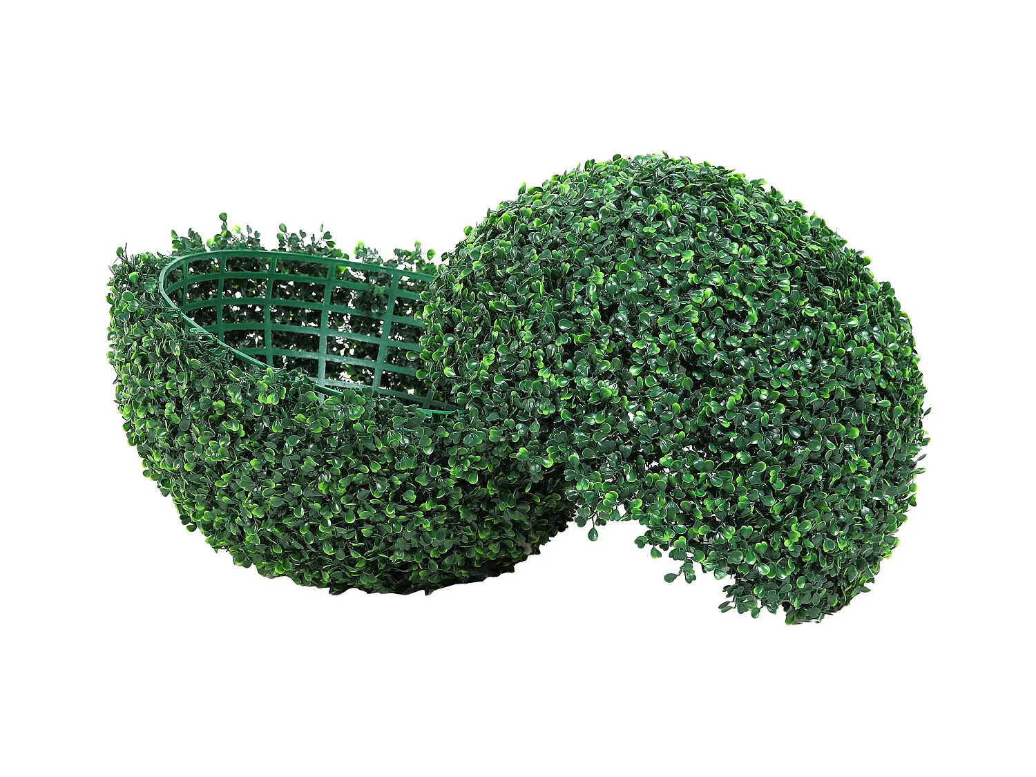 Künstlicher Baum SucceBuy Künstlicher Formschnitt-Grünball, 50,8 cm, Kunstpflanzen für die Innen- und Außendekoration